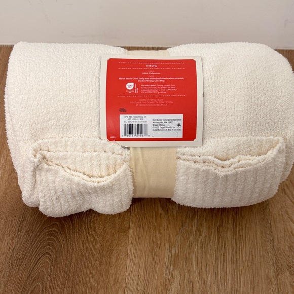 Opalhouse Cream Textured Throw - Picture 5 of 5